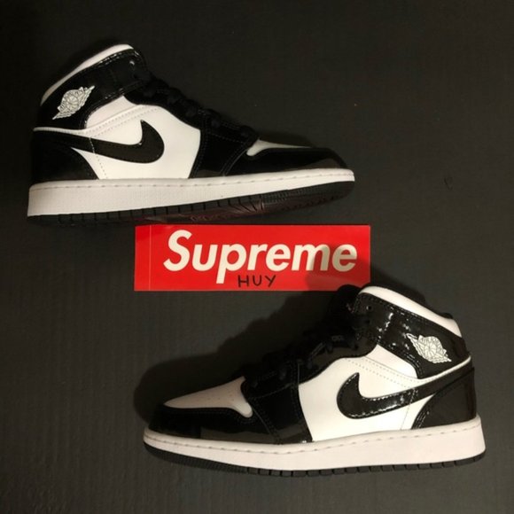 Nike Air Jordan 1 Mid All Star Weekend (Carbon) GS main image 5